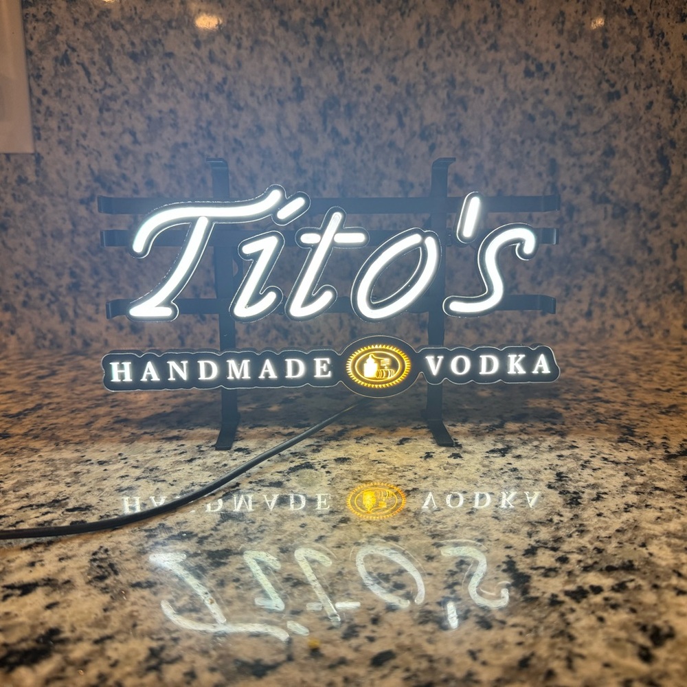 LED Neon Tito’s Bar Sign